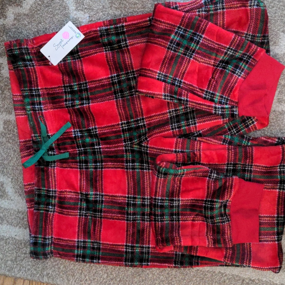 Women's plush pant/pajama bottoms Size L